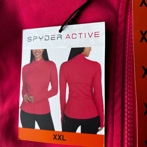 Spyder Women's Yoga Jacket Pink Size 2XL - Picture 7 of 9